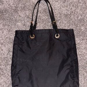 Elegant Black Tote Bag